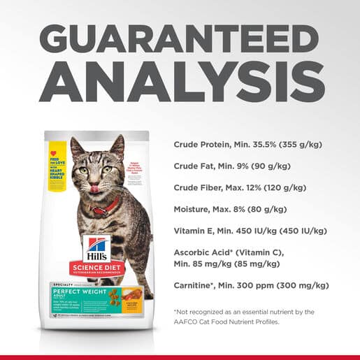 052742297002-15 hill's science diet adult perfect weight dry cat food