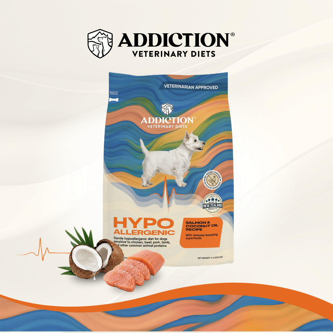 1 addiction veterinary diets hypoallergenic salmon dry dog food