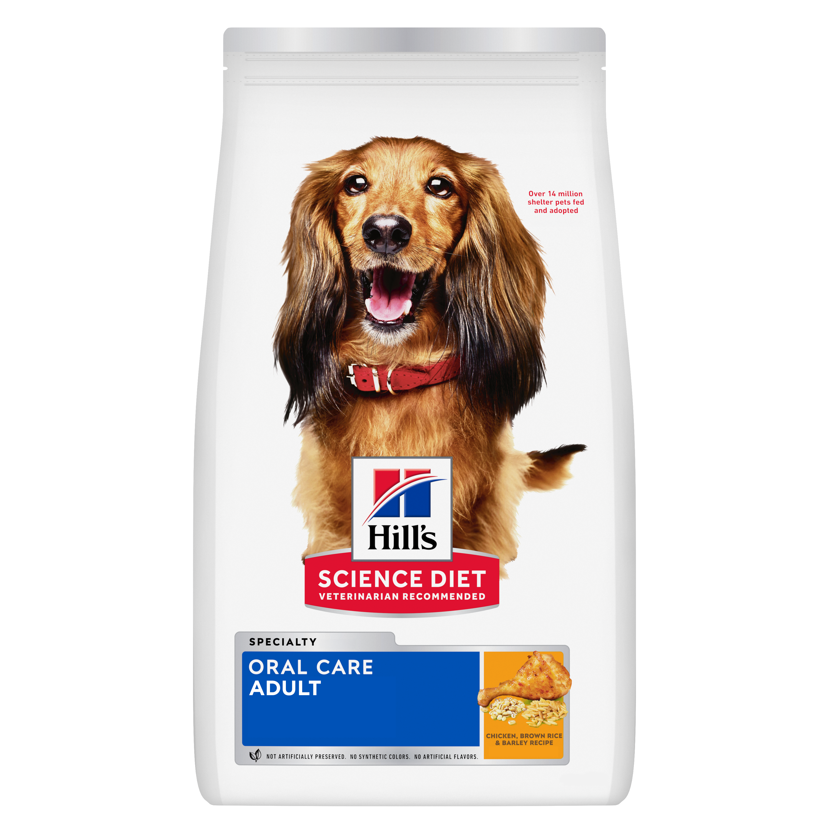 hill's science diet adult oral care dry dog food