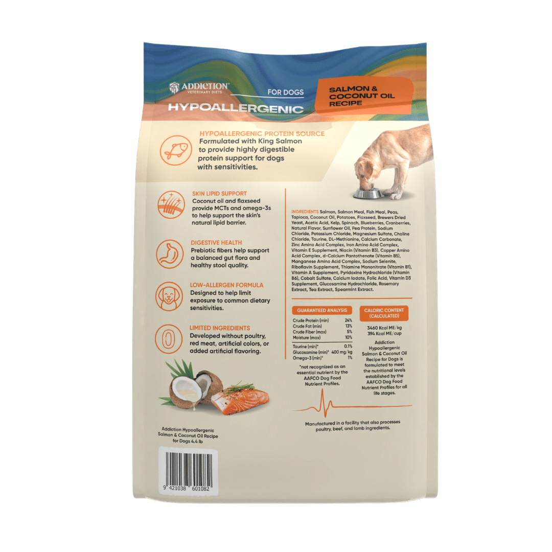15 addiction veterinary diets hypoallergenic salmon dry dog food