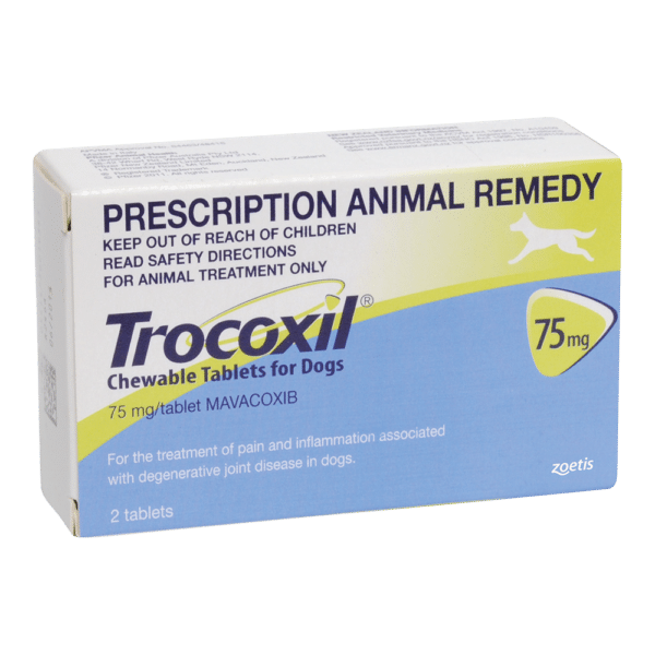 trocoxil 75mg tablets x 2
