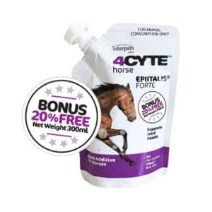 4CYTE Equine EPIITALIS Forte Gel 300ml - BONUS SIZE