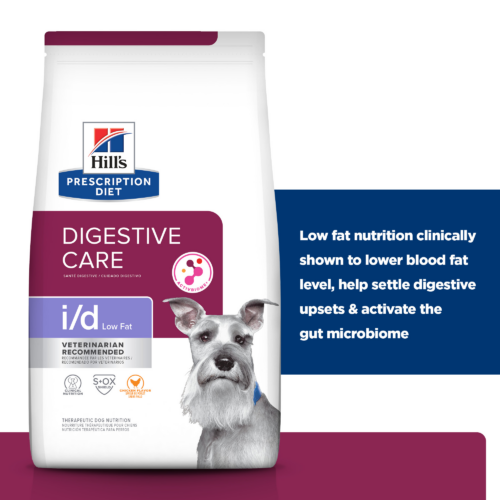 hill's prescription diet i/d canine digestive care low fat