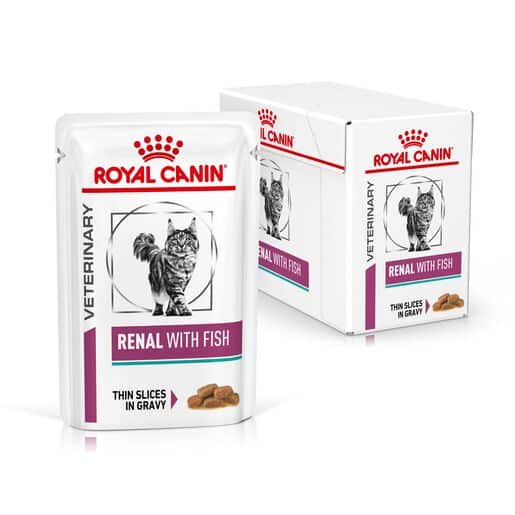 9003579000519-7 royal canin feline renal with fish 85g sachets