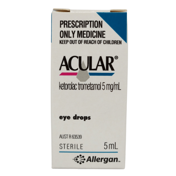 acular eye drops 0.5% 5ml