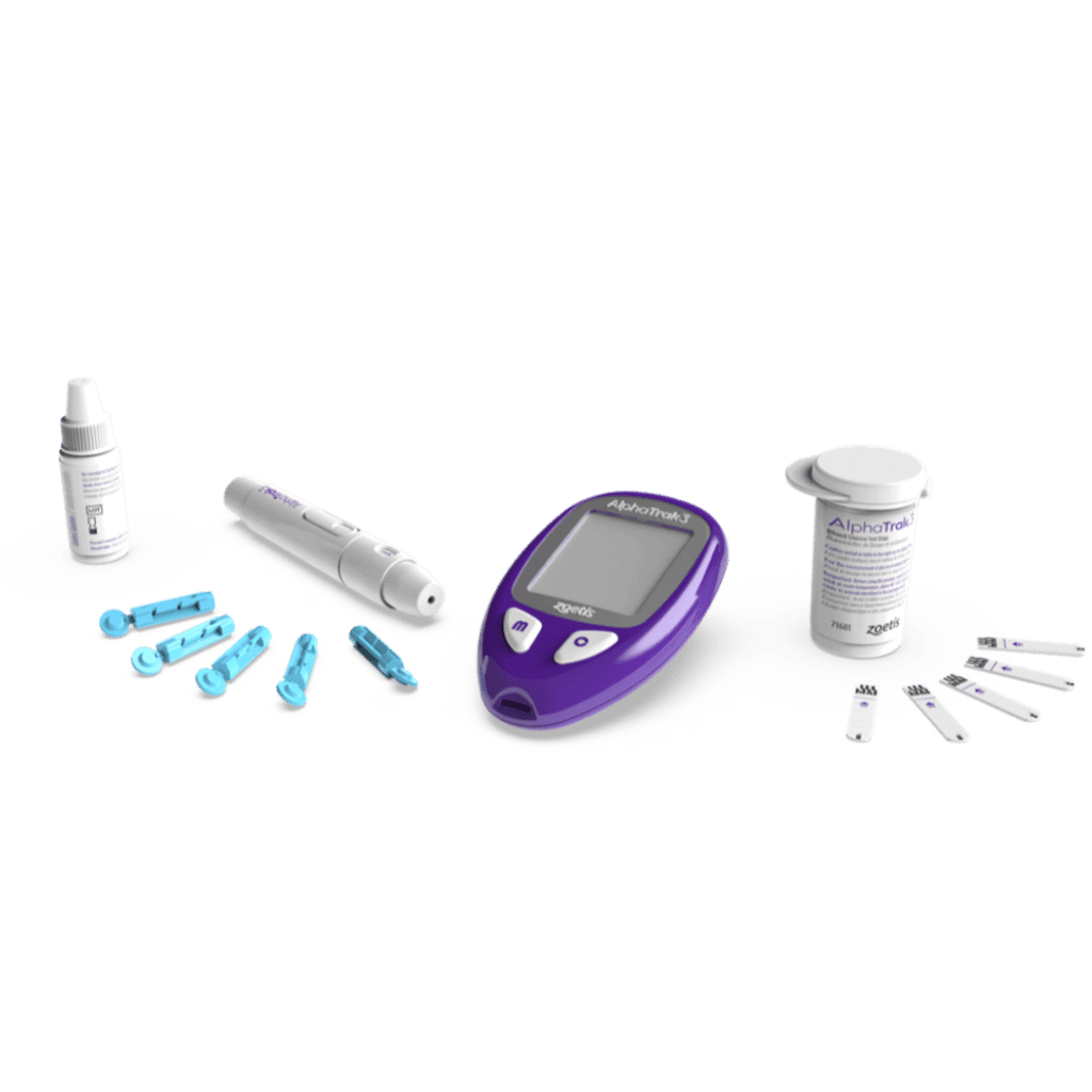Alphatrak 3 Blood Glucose Monitor Starter Kit Buy Online from Vet