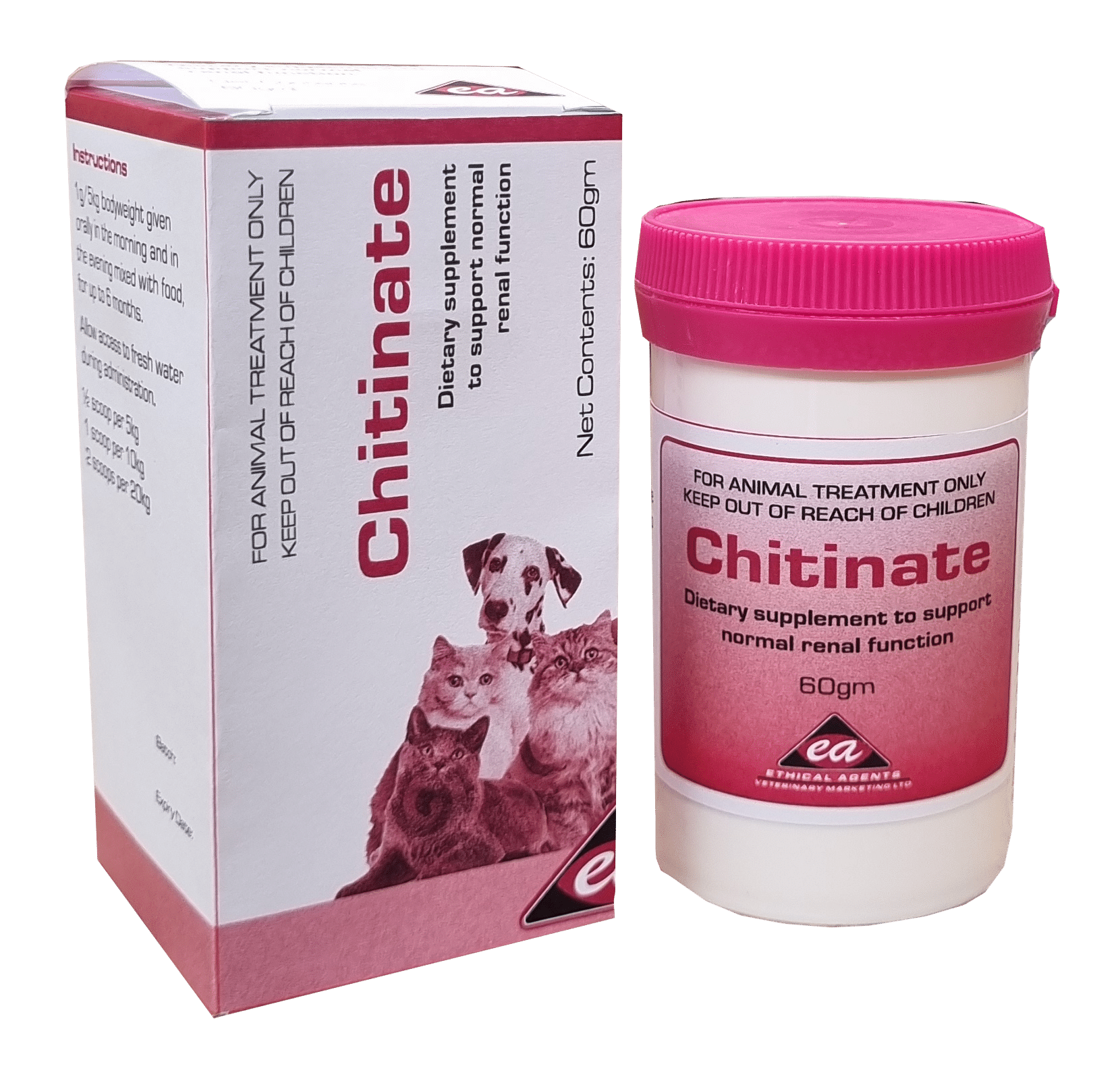 chitinate (chitosan) 60g powder