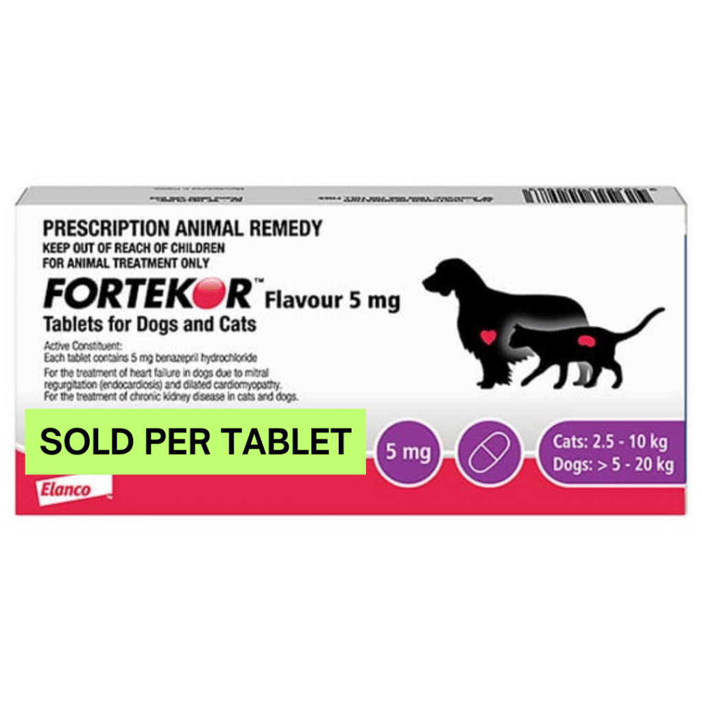 Fortekor 5mg Tablets | Buy Online from Vet Post NZ | Fast Delivery
