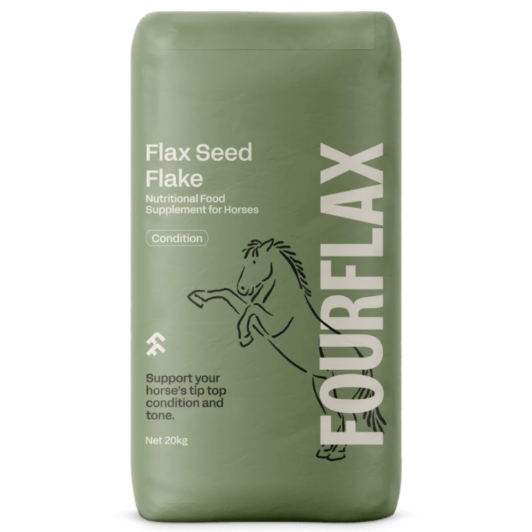 Fourflax Equine Flax Seed Flake 20kg Buy Online from Vet Post NZ