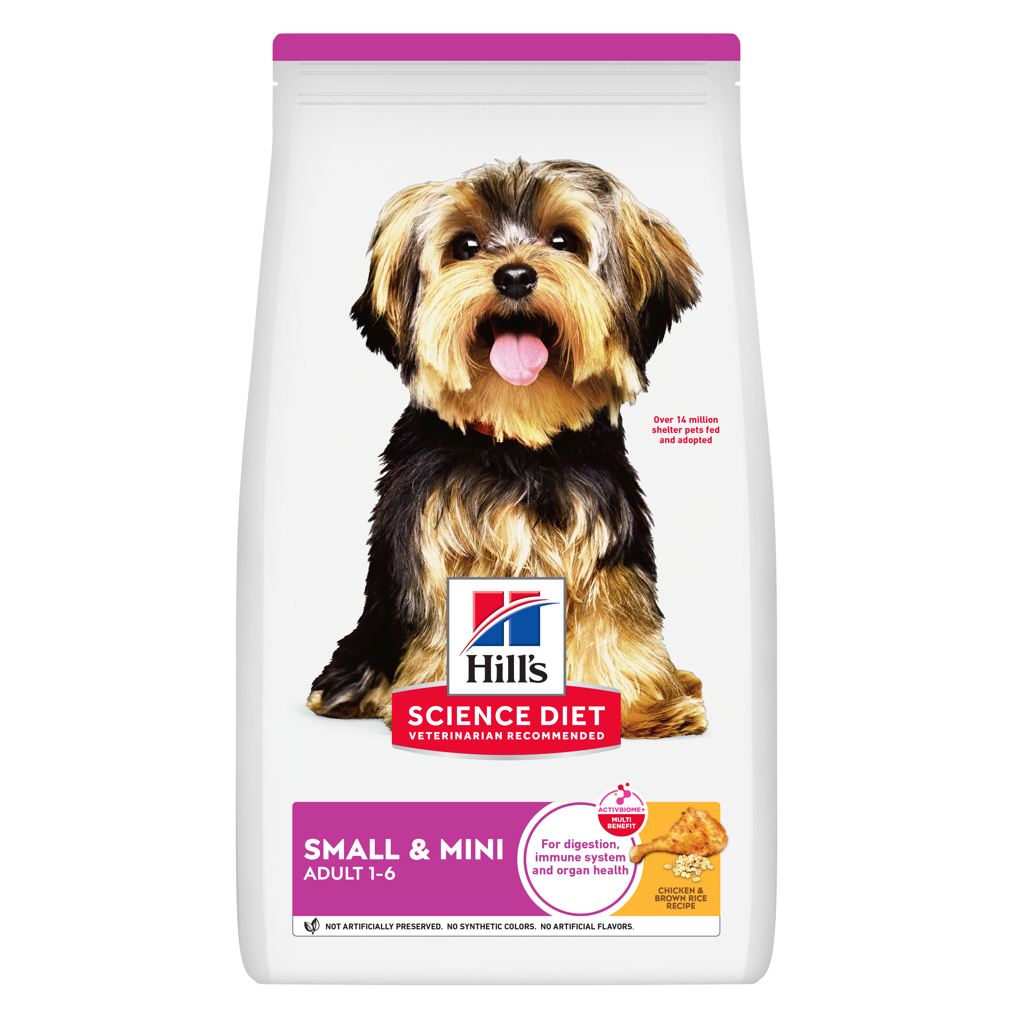 hill's science diet adult small & mini dry dog food 1.5kg