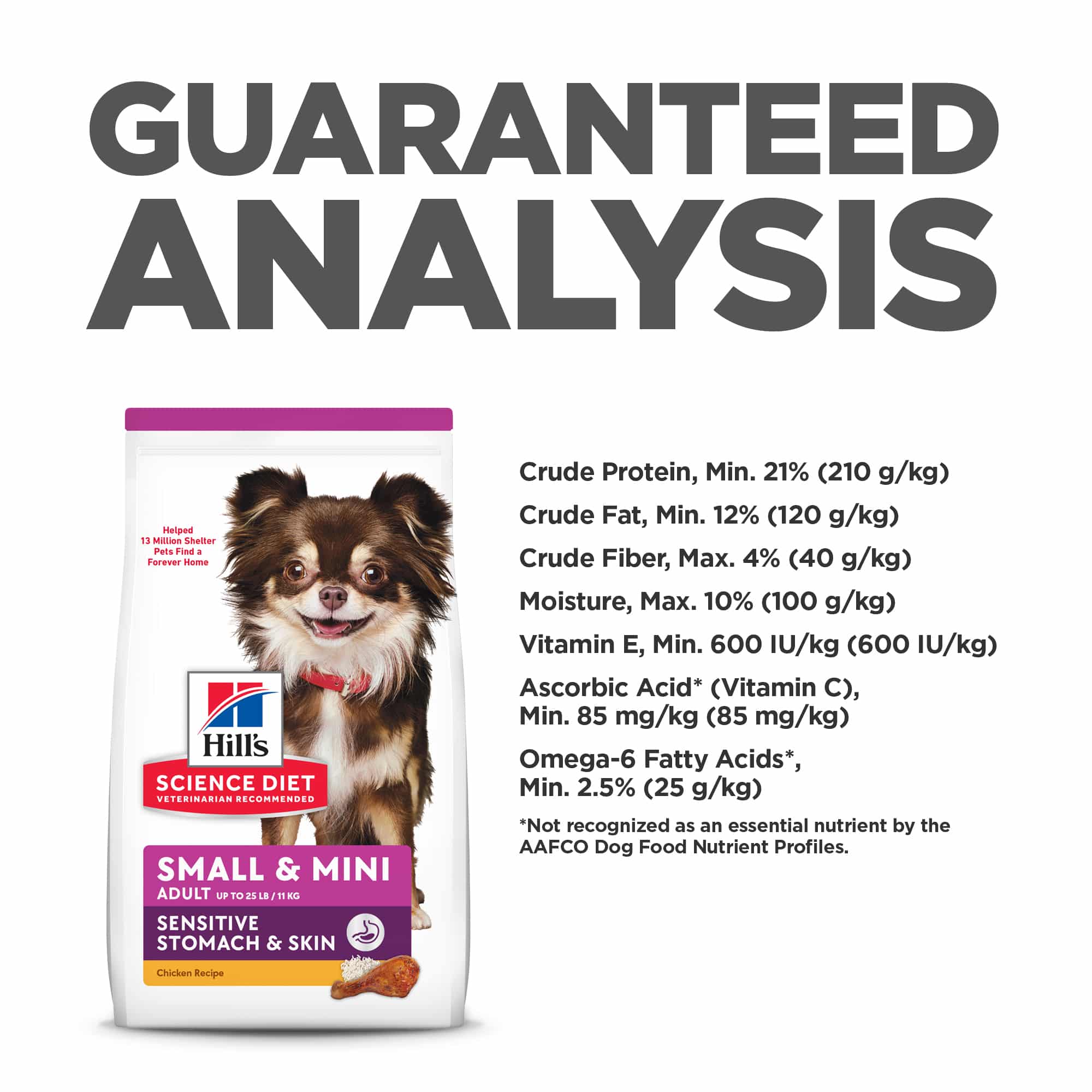 HILL_052742007038-14 hill's science diet adult sensitive stomach & skin small & mini dry dog food