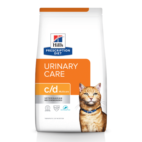 hill's prescription diet c/d multicare feline with ocean fish 1.8kg