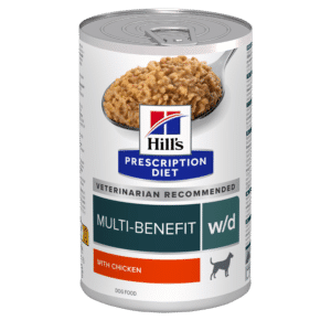 hill's prescription canine w/d 370g can