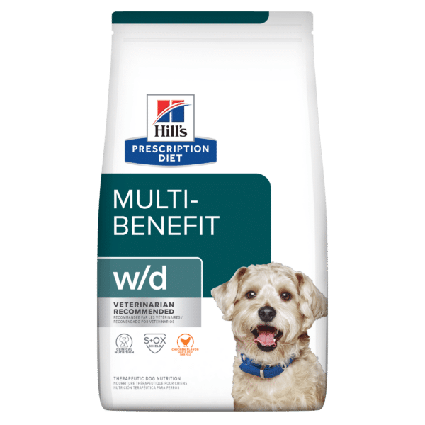 hill's prescription canine w/d 3.85kg