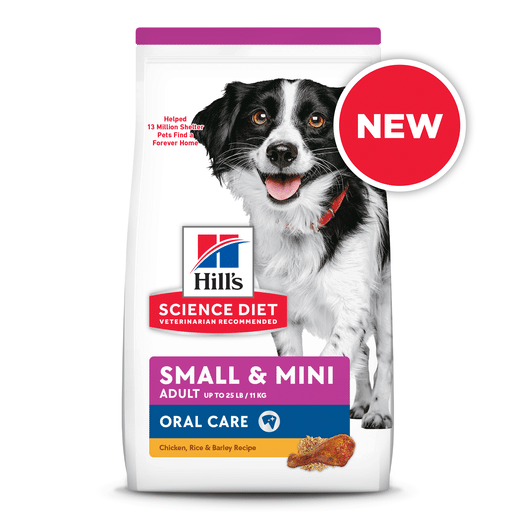 Hill's Science Diet Adult Oral Care Small & Mini Dry Dog Food 5.67kg-7 hill's science diet adult oral care small & mini dry dog food 5.67kg 7