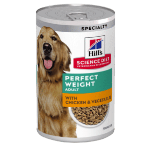 hill's science diet adult perfect weight canned wet dog food 363g