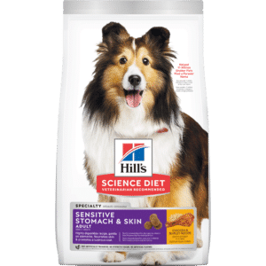 hill's science diet sensitive stomach and skin dog food