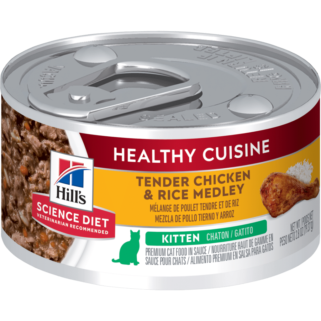 Hill's Science Diet Kitten Healthy Cuisine Chicken Rice Medley