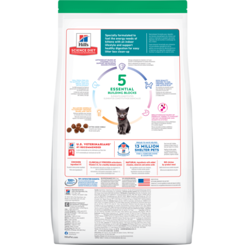 Hill's Science Diet Kitten Indoor Dry Cat Food Buy Online from Vet