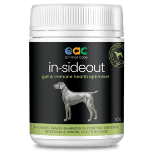 in sideout pre probiotic natural supplement dog 125g