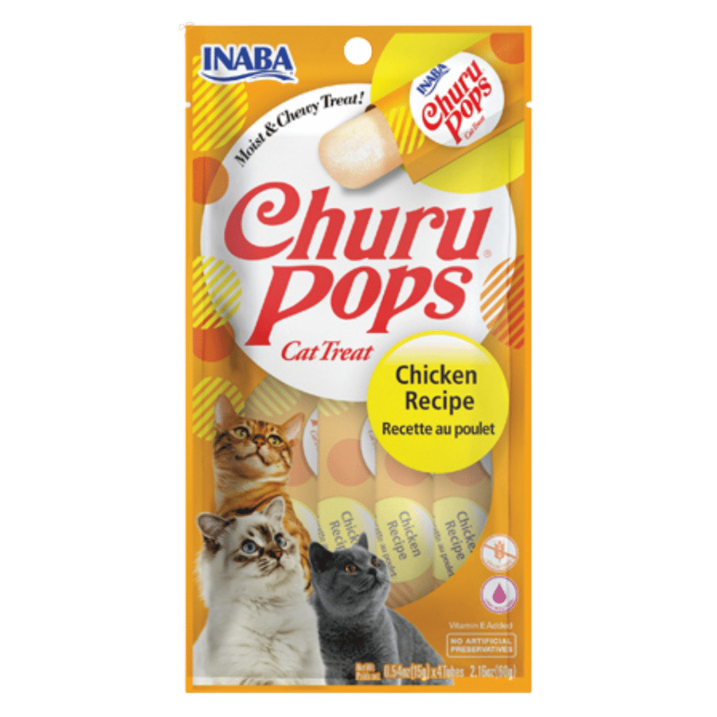 Inaba Churu Pops Chicken Cat Treat 4 Pack Buy Online from Vet Post NZ