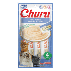 inaba churu tuna lickable treats 4 pack