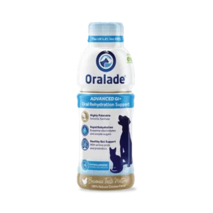 oralade advanced gi+ oral rehydration support for cats & dogs 500ml