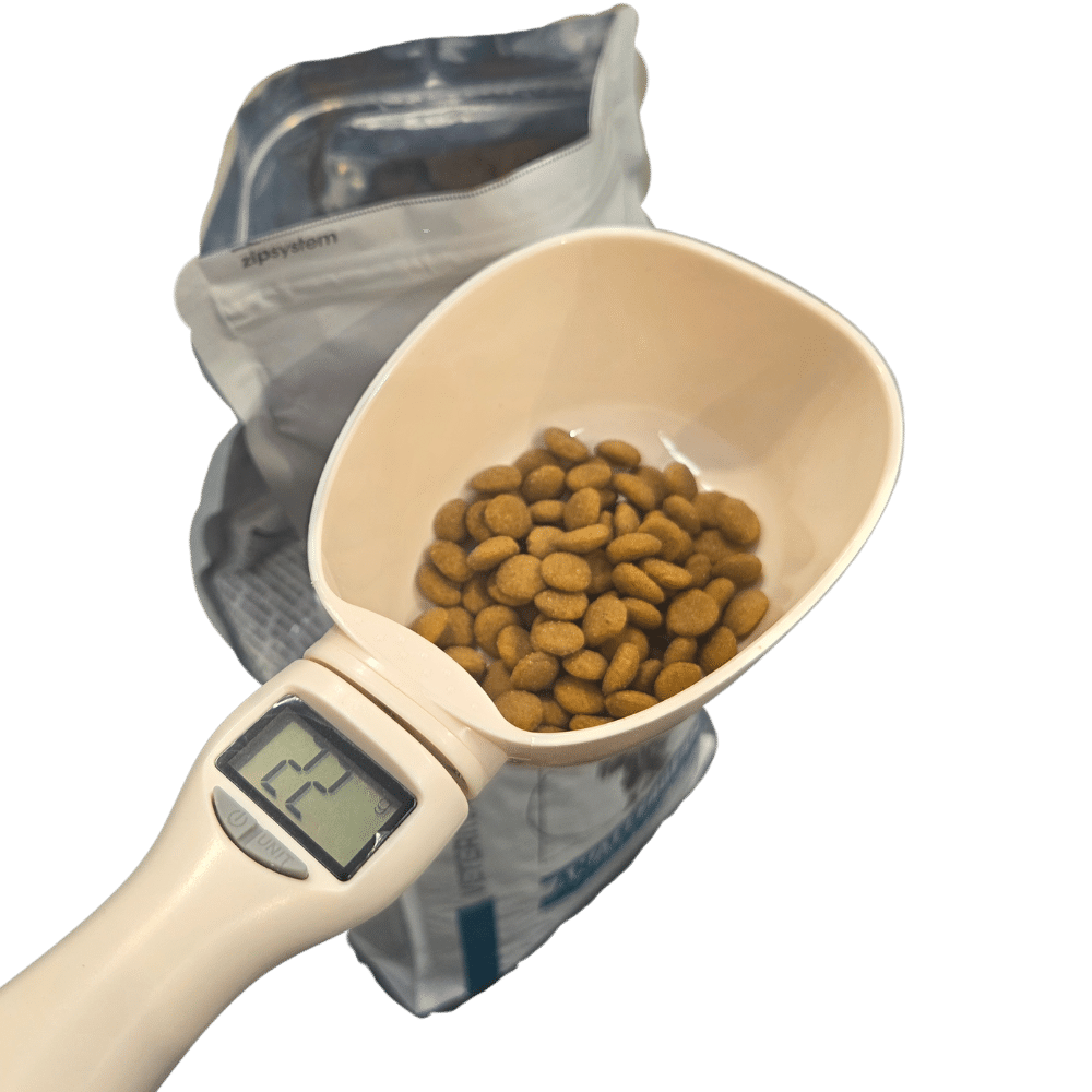 Pet-food-digital-measure-scoop (4) digital pet food measuring spoon with built in scale 800g