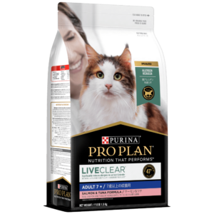 purina pro plan liveclear adult 7+ cat food 1.5kg
