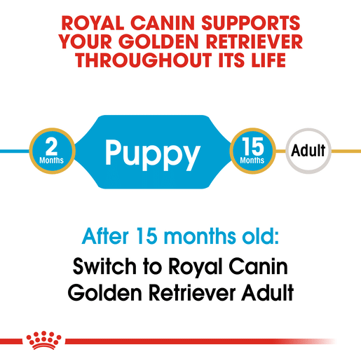 ROYAL CANIN® Golden Retriever Breed Puppy Dry Dog Food -11 royal canin golden retriever puppy food 12kg