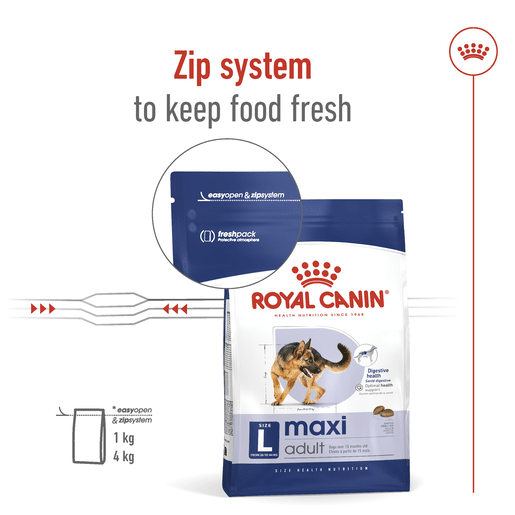 ROYAL CANIN® Maxi Adult Dry Dog Food -17 royal canin maxi adult dry dog food 15kg
