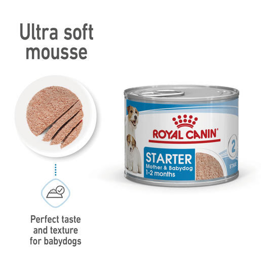 ROYAL CANIN® Starter Dog Mousse-7 royal canin dog starter mousse 195g