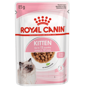 royal canin kitten gravy pouches 85g x 12