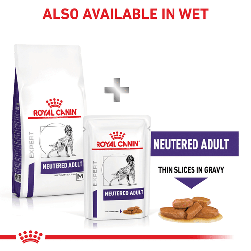 Royal Canin Veterinary Diet Canine Neutered Adult Medium Dogs Dry Dog Food-12 royal canin neutered adult medium dog