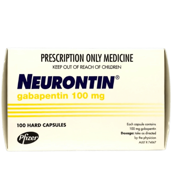 neurontin 100mg capsules each