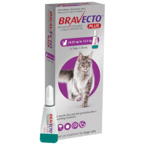 bravecto plus for large cats (6.25 12.5kg)