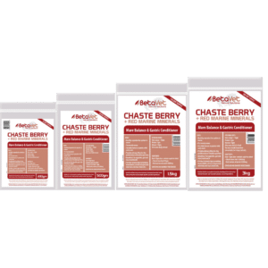 betavet chaste berry and red minerals