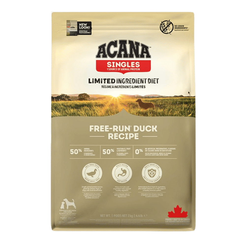 acana free run duck dry dog food