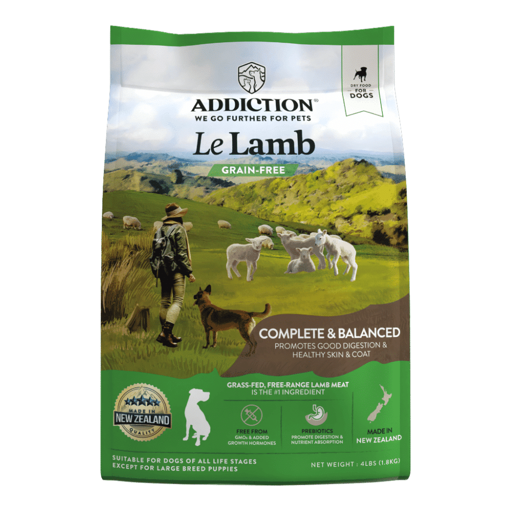 addiction le lamb dry dog food 15kg