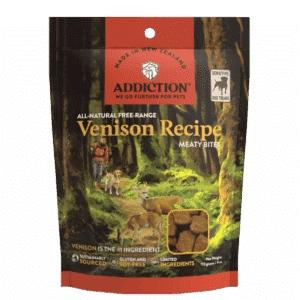 addiction meaty bites venison 113g