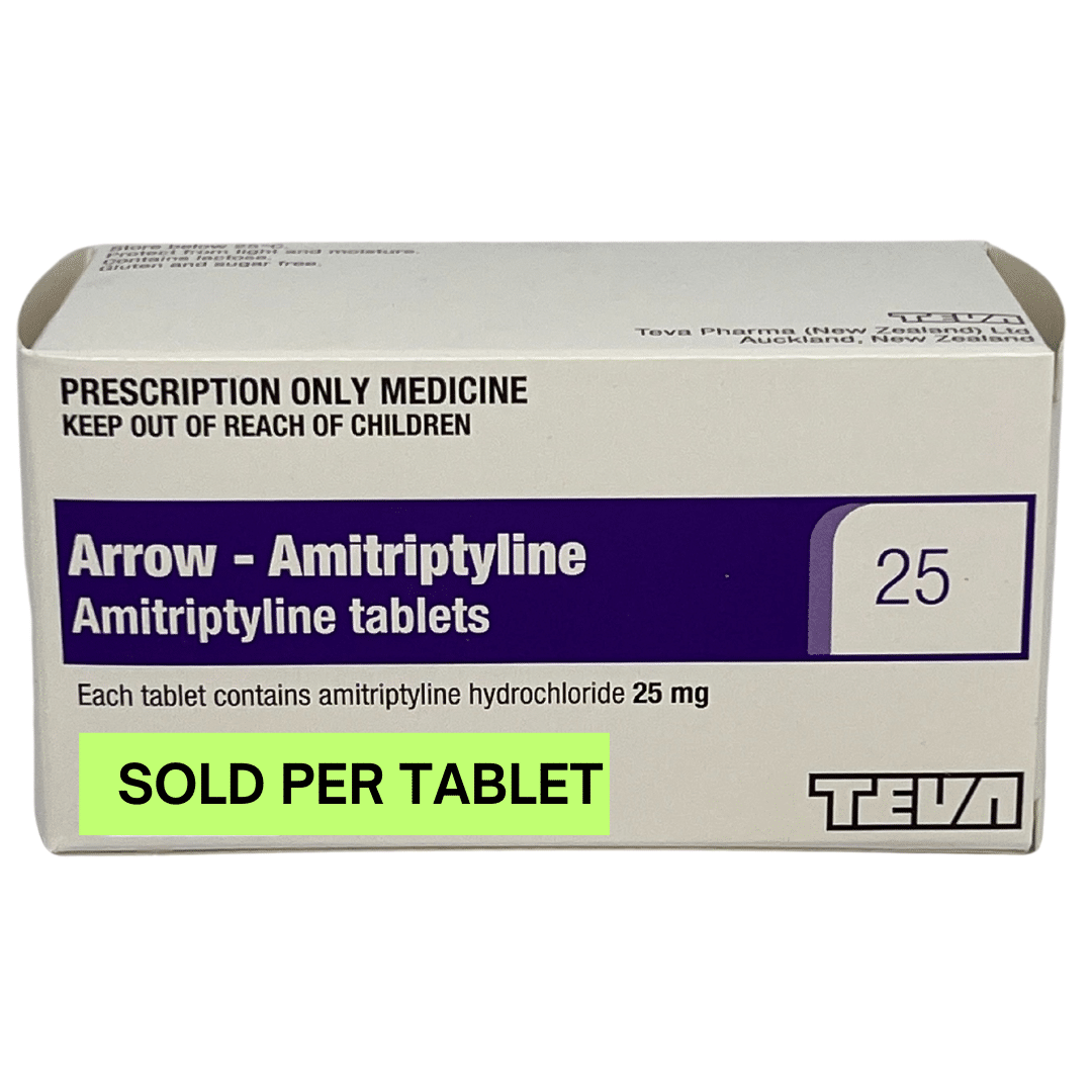 amitriptyline tablet 25mg (per tablet)