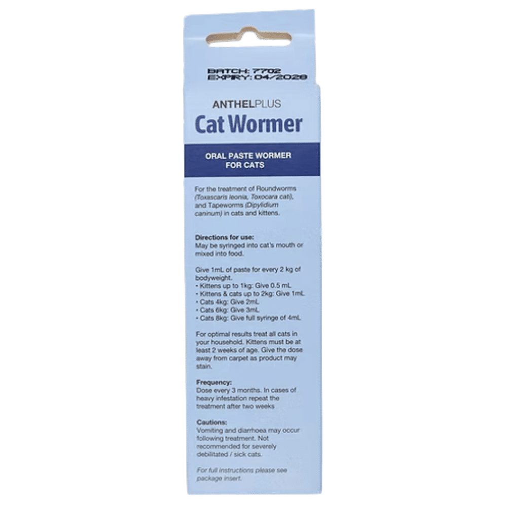 anthelplus-cat-wormer-paste-4mL-back-box anthel plus cat wormer paste