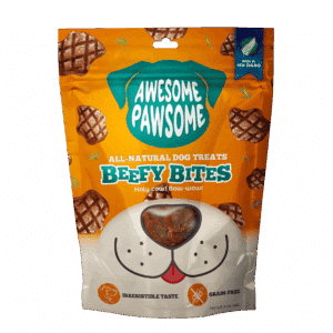 awesome pawsome beefy bites dog treats