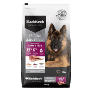black hawk dog original adult lamb & rice