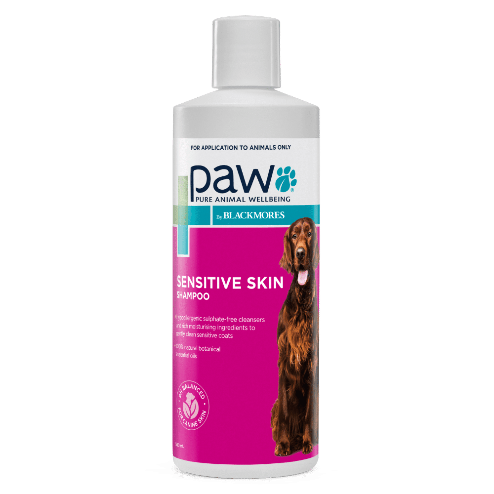 paw sensitive skin shampoo 500ml