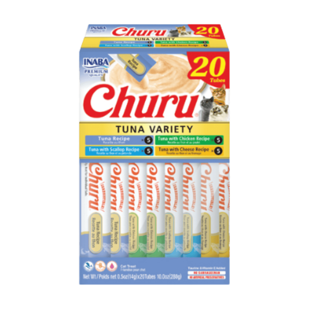 inaba churu tuna variety box 20 pack