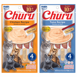 inaba churu senior 10+ creamy treat 4 pack