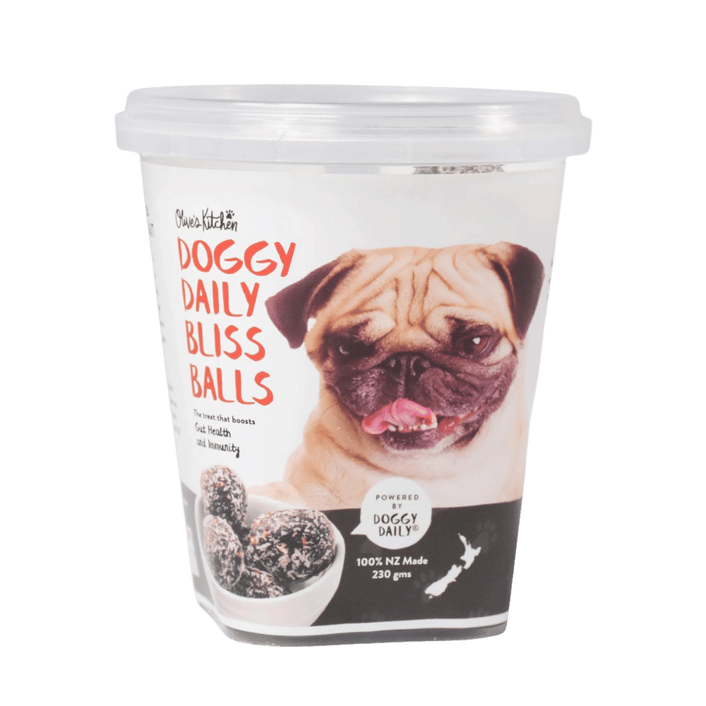 doggy daily bliss balls dog treats