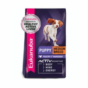 eukanuba puppy medium breed