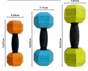 nike grind max fusion dumbbell dog toy